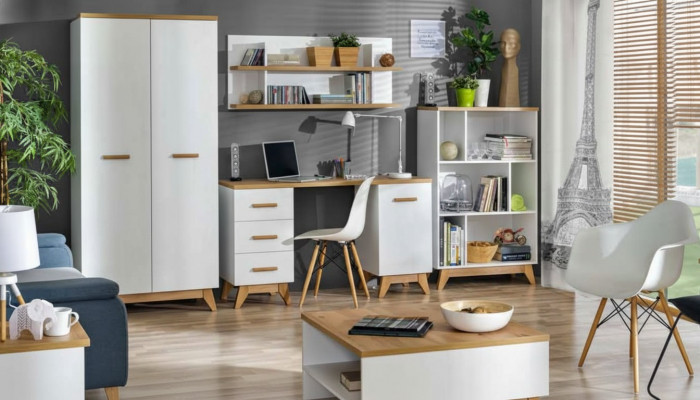 Kleederkabinett Schafdesign Schlofkummermiwwelen Kleederkabinett Multifunktioun Regal