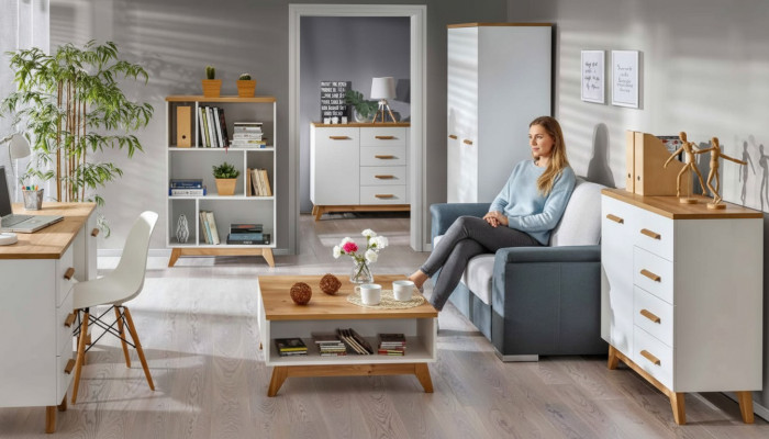 Modern Kommode Highboard Sideboard Schaf Sammlung Kommoden