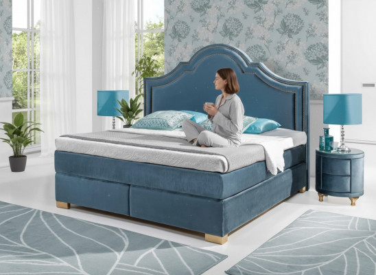 Boxspringbett Bett Hotel Luxus Better Polster Bestietsdoppelbett 140 160 180
