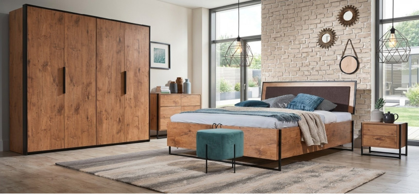 Loft Blat Holz Designer Better Polster Lieder Textil Stoff Hote 140 160 180