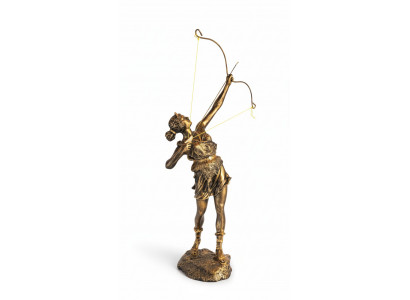 Diana Göttin Bou Pfeil XXL Designer Statu Skulptur Figur Statuen Dekoratioun