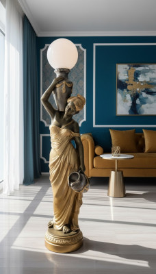 Stehlampe Lampe Luucht Statuestatuette Figur Skulpturen Skulptur Statuen Standluucht