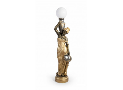 Stehlampe Lampe Luucht Statuestatuette Figur Skulpturen Skulptur Statuen Standluucht