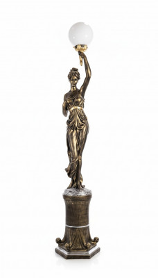 Designer XXL Grouss Statue Lampe Steeluucht Steelampe Steeluucht Luuchten Lampe 227cm