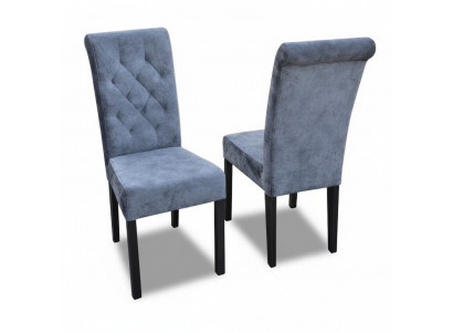 4x Chesterfield Stull Set Sëtz Polster Garnitur Iesszëmmer Still Lehn Lieder