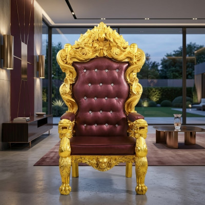 Trounssëtz Kinneks Polstersëtz Chesterfield Samt 1-Sëtzer Antik Stil Still