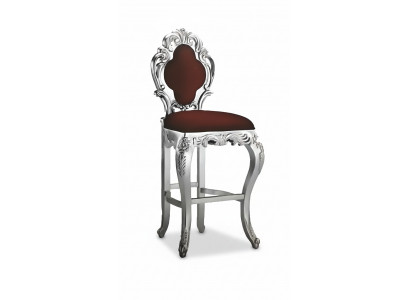 Hocker Barhocker Kinneken Polster Chesterfield Samt 1 Sëtzer Antik Stil Stull