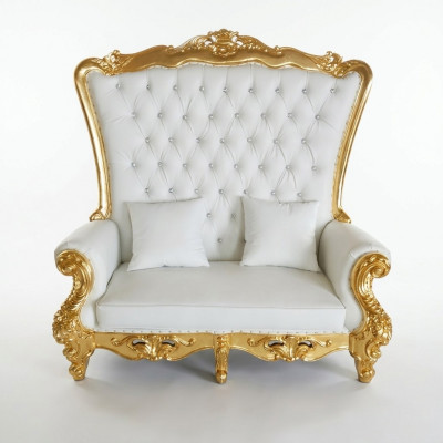 Troun Kannapee Couch Kinneken Polster Chesterfield Samt Antik Stil Zwëschesëtzler