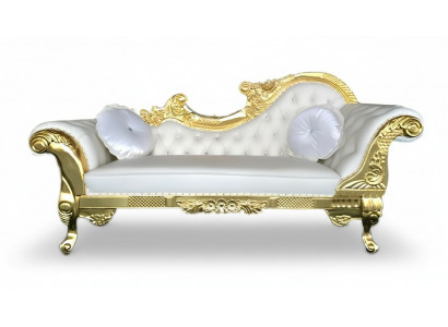 Édle Chesterfield Récamière antik Stil Chaise Longue Chaiselongue Sofa Liege Nei