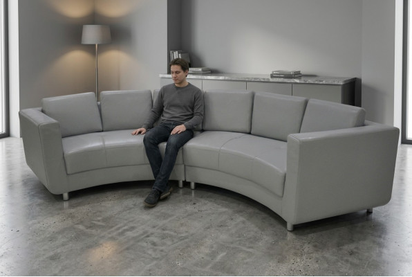 Ronn Sofa Wunnmiwwel Lieder Sofas Couchen Polster Sëtz Ronn Landschaft Eck Nei