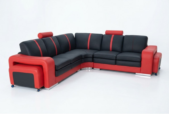 Design Eckcouch Polster Sitzlandschaft Garnitur Modern Miwwelen Sofaen
