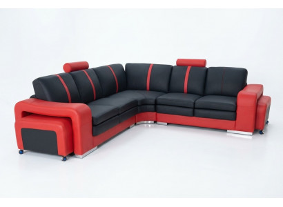 Design Eckcouch Polster Sitzlandschaft Garnitur Modern Miwwelen Sofaen