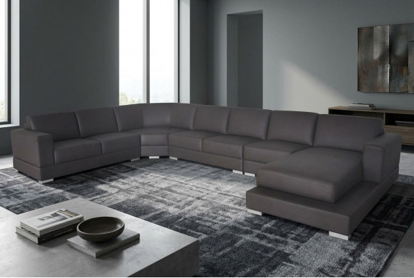 Design Eck-Couch Polster Sitz Garnitur Landschaft Modern Miwwelen Sofas Couchen Nei
