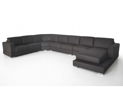 Design Eck-Couch Polster Sitz Garnitur Landschaft Modern Miwwelen Sofas Couchen Nei
