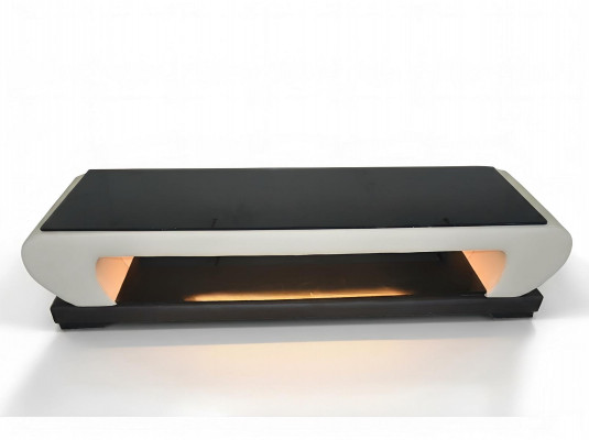 RTV TV Säitendësch LiederDësch Designer Glas Dësch Fernseh Schaf Nei Modern