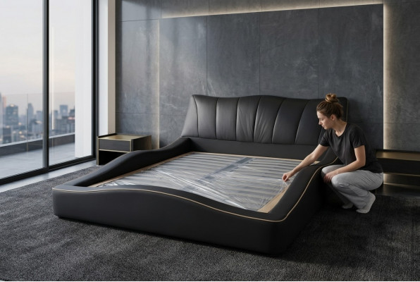 Luxus Design Lieder Polster Hotel Bett Kader Gestell Modern Better Gepolstert