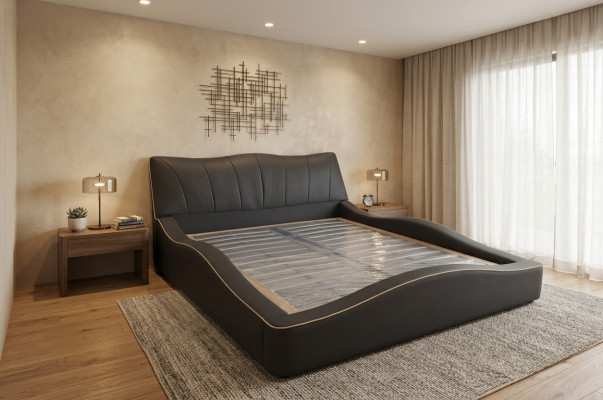 Luxus Design Lieder Polster Hotel Bett Kader Gestell Modern Better Gepolstert