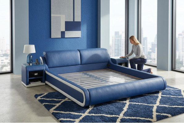 Duebel Luxus Design Liederbett Polster Hotel Better Modern Multifunktionell