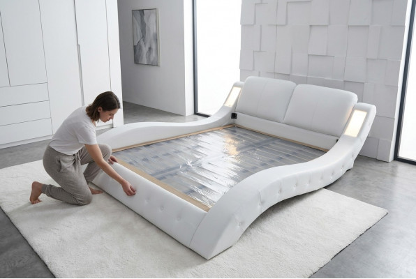 Design Luxus Bett Polster Koppel Hotel Modern Better Lieder 140/160/180/200 LB8824