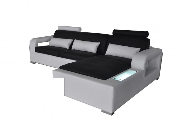 Liederdivan Couch Wunnlandschaft Eck Garnitur Design Modern Divan Deko L-Form