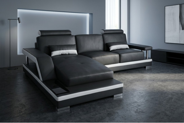 Liederdiva Wohnlandschaft Eck Garnitur Design Modern Divan L-Form