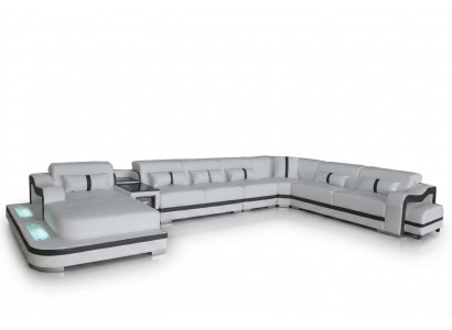 Lieder Couche Polster Sëtz Wunnlandschaft Design Modern Eck Garnitur Sofa U Form