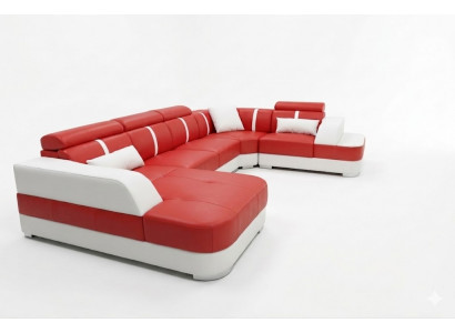 Design Eck Couch Sëtz Lieder Polster Eck Garnitur Wunnlandschaft Sofas Neit Sofa