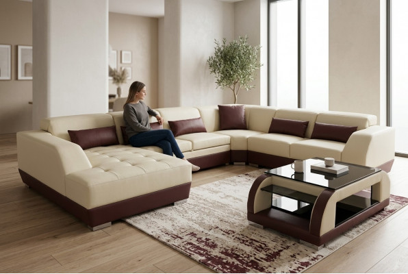 Lieder Sofa Canapé Polster Eck Designer Wunnlandschaft Garnituren Eck Nei Garnitur