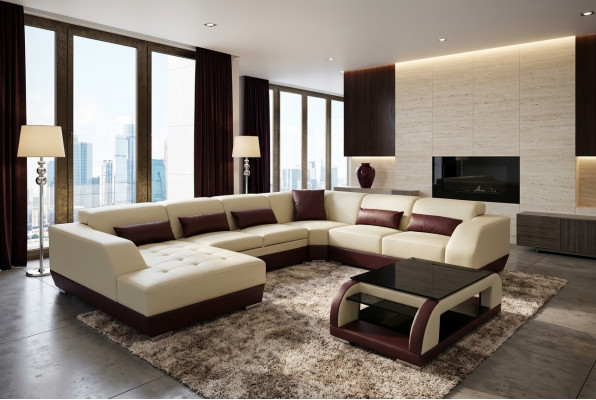 Lieder Sofa Canapé Polster Eck Designer Wunnlandschaft Garnituren Eck Nei Garnitur