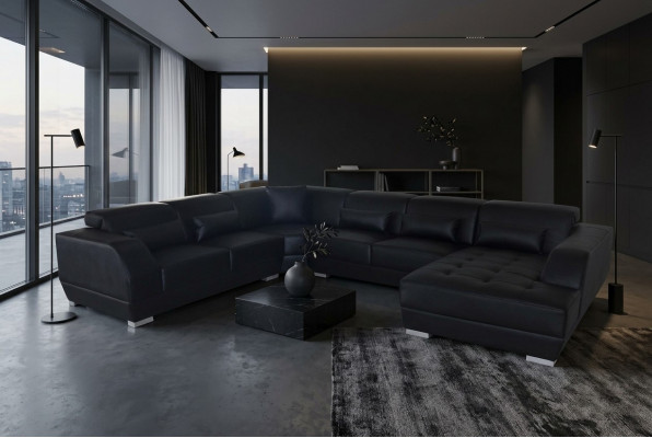 Eckcouch Sëtz Lieder Polster Design Ecke Garnitur Wunnlandschaft Sofas Nei Sofa