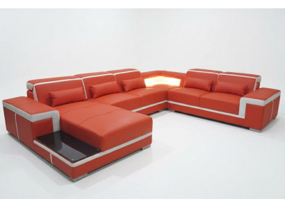 Komfortabel XXL Liederzalot mat innovativer Ergonomie an LED-Beliichtung
