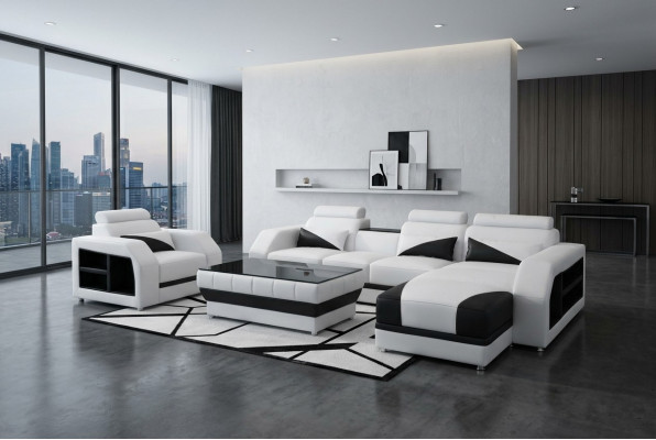 Lieder Eck Sofa Garnitur Sofaen Couchen Polster Wunnlandschaft Fauteuil Eck