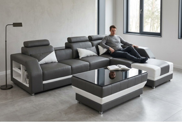 Lieder Ecksofa Kanapee Garnitur Ecke Sofas Kanapeen Polster Wunnlandschaft