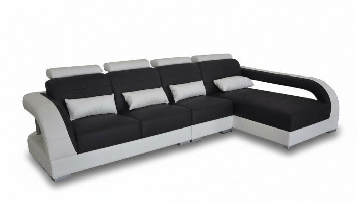Lieder Eck Canapé Couch Polster Couchen Wunnlandschaft Luxus Garnitur