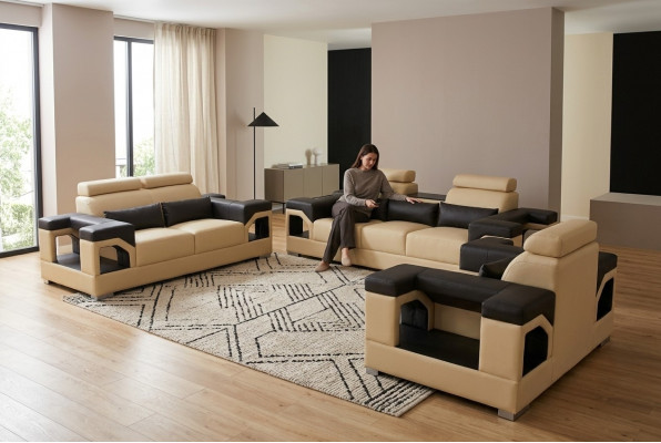 3+2+1 Garnitur Lieder Sofa Couch Polster Couchen Sofasen Wunnlandschaft