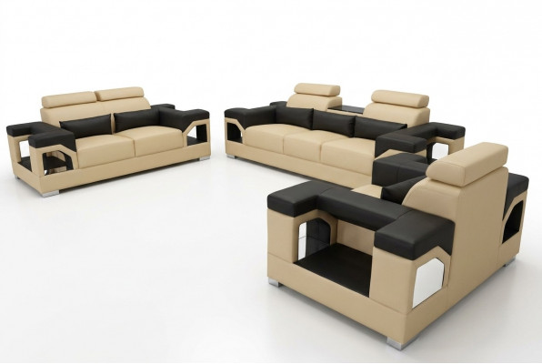 3+2+1 Garnitur Lieder Sofa Couch Polster Couchen Sofasen Wunnlandschaft