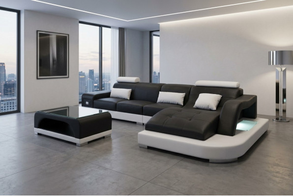 Lieder Eck Sofa Canapé Wunnlandschaft Luxus Garnitur Eck Sofaen Canapéen