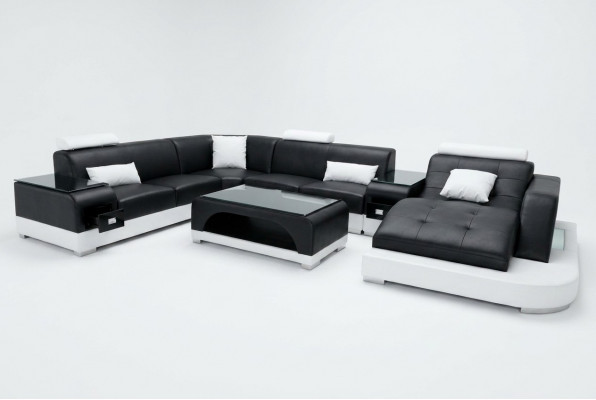 Lieder Eck Sofa Eck Wunnlandschaft Garnitur Design Modern Couch Sofas U-Form G8009