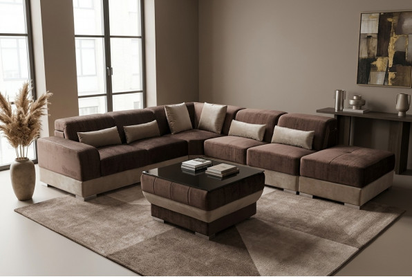 Lieder Eck Sofa Couch Polster Couchen Wunnlandschaft Luxus Garnitur Eck Sofas