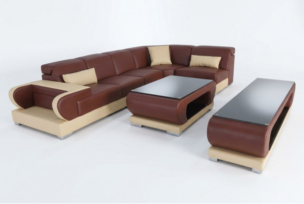 Lieder Eck Canapé Garnitur Sofas Couchen Polster Wunnlandschaft