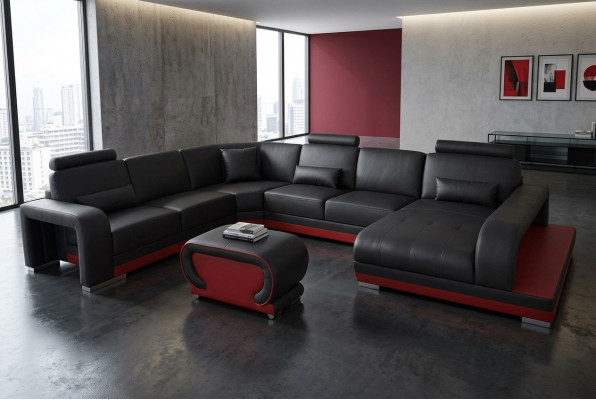 Wunnzëmmer Couch Lieder Sofa Landschaftssëtz Polster Garnitur Eck Sofas Garnituren Nei