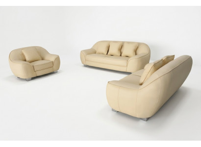 XXL Canapé Ecksofa Wunnlandschaft Design Modern Sofa Set 3+2+1 F3013