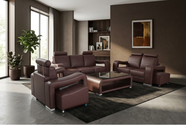 Wunn Lieder Landschaft Canapé Sofa Garnitur Eckcouch Sëtzgarnituren Nei Polster