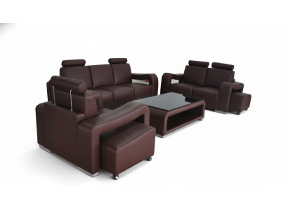 3+2+1 Garnitur Lieder Sofa Couch Polster Couchen Sofas Luxus Nei Wunnlandschaft