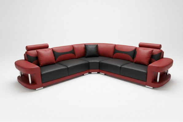 Lieder Modern XXL Canapé Wunlandschaft Liederdivan Sofagarnitur Sofa L-Form F3001B