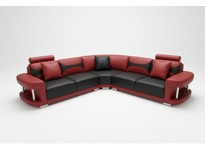 Lieder Modern XXL Canapé Wunlandschaft Liederdivan Sofagarnitur Sofa L-Form F3001B