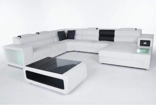 Design Liederpolster Eck Lieder Sëtz Sofa Polster Eck Wunnlandschaft Zëmmer Nei