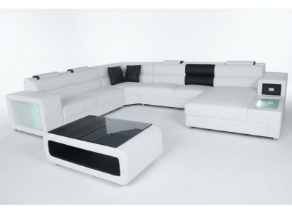 Design Liederpolster Eck Lieder Sëtz Sofa Polster Eck Wunnlandschaft Zëmmer Nei