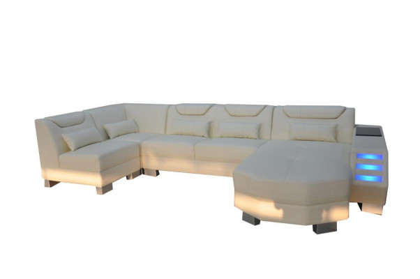 Designer-Couch Eck Lieder Polster Ecksofa Polster Landschaft Zëmmer Lieder Sëtz.