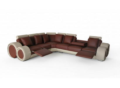 Design Liederpolster XXL Sëtz Raum Sofa Canapé Designer Ecken Garnitur
